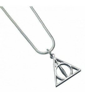 Collier reliques de la mort (plaqué argent)