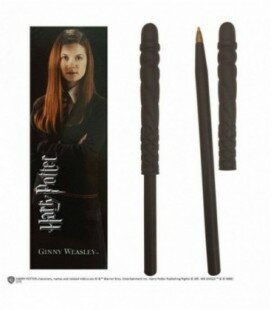 Stylo à bille et marque-page Ginny Weasley